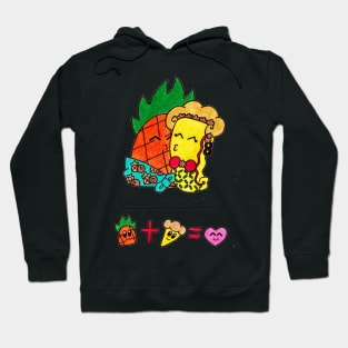 Pineapple + Pizza = Love Hoodie